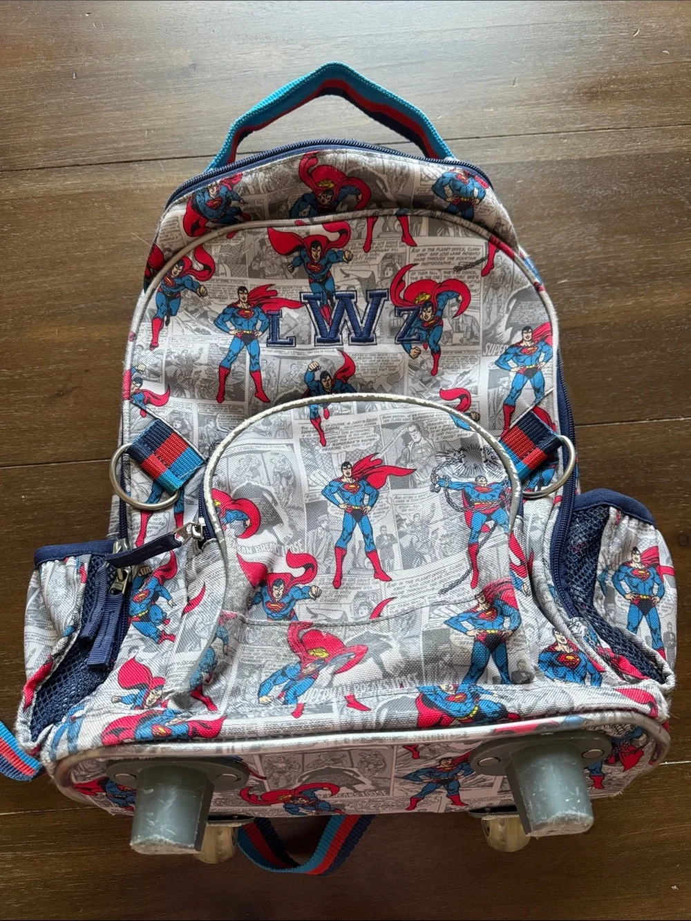 Pottery Barn Kids SUPERMAN™ Rolling Backpack